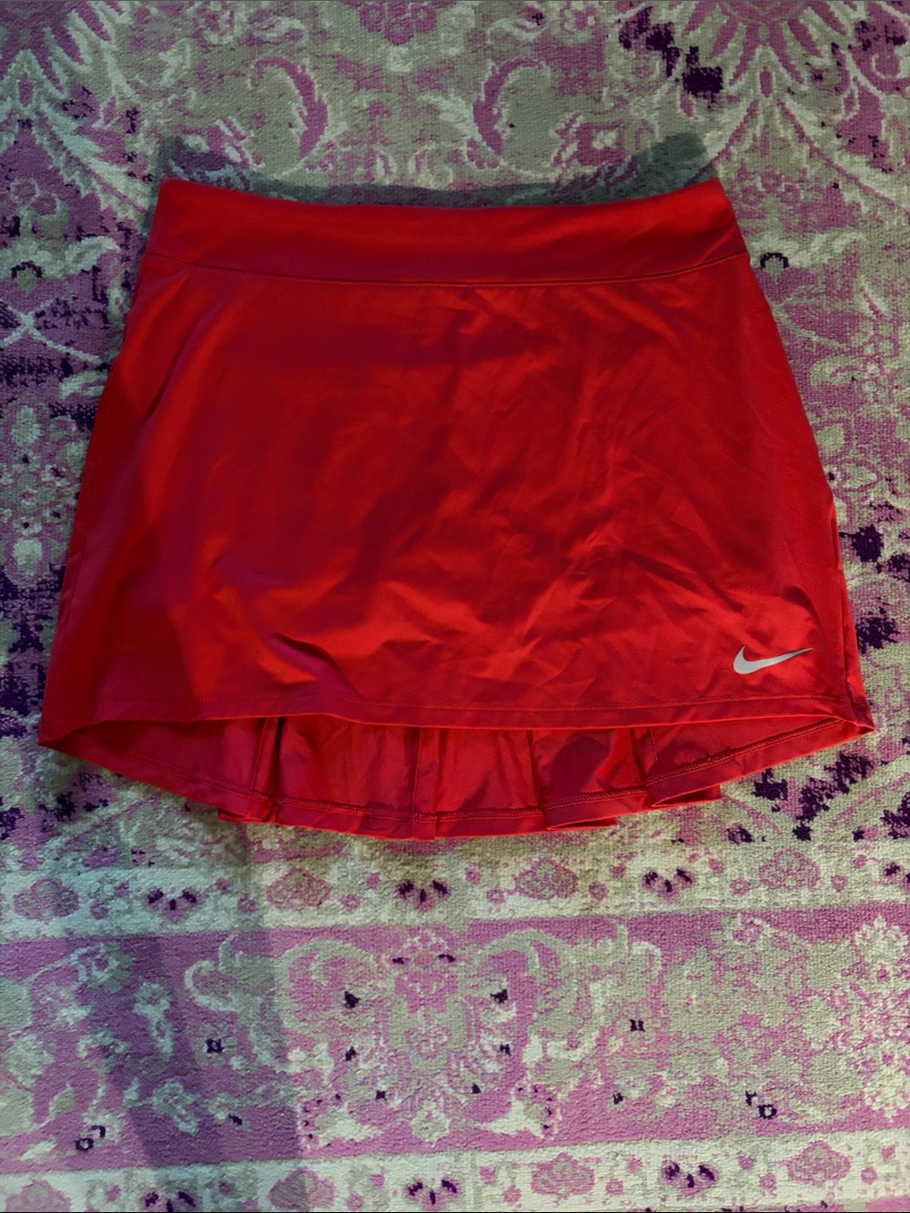 Nike Pink Athletic Skort with Swoosh Logo